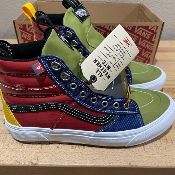 Size 9.5 - Vans Sk8-Hi Mte 2.0 DX Multicolor Insulated Winter Boot Snow - Picture 1 of 7